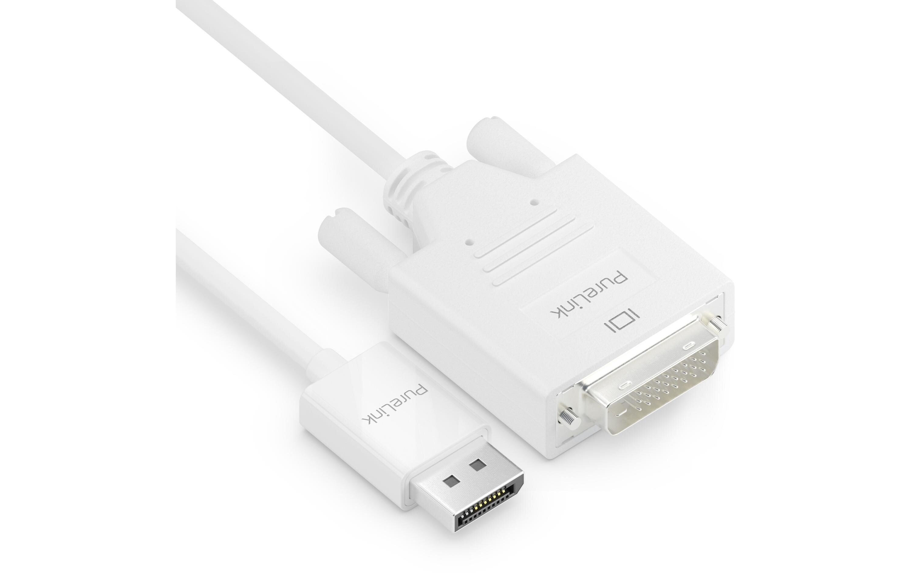 Kabel DisplayPort - DVI-D, 1.5 mDisplayPort-Stecker auf DVI-Stecker