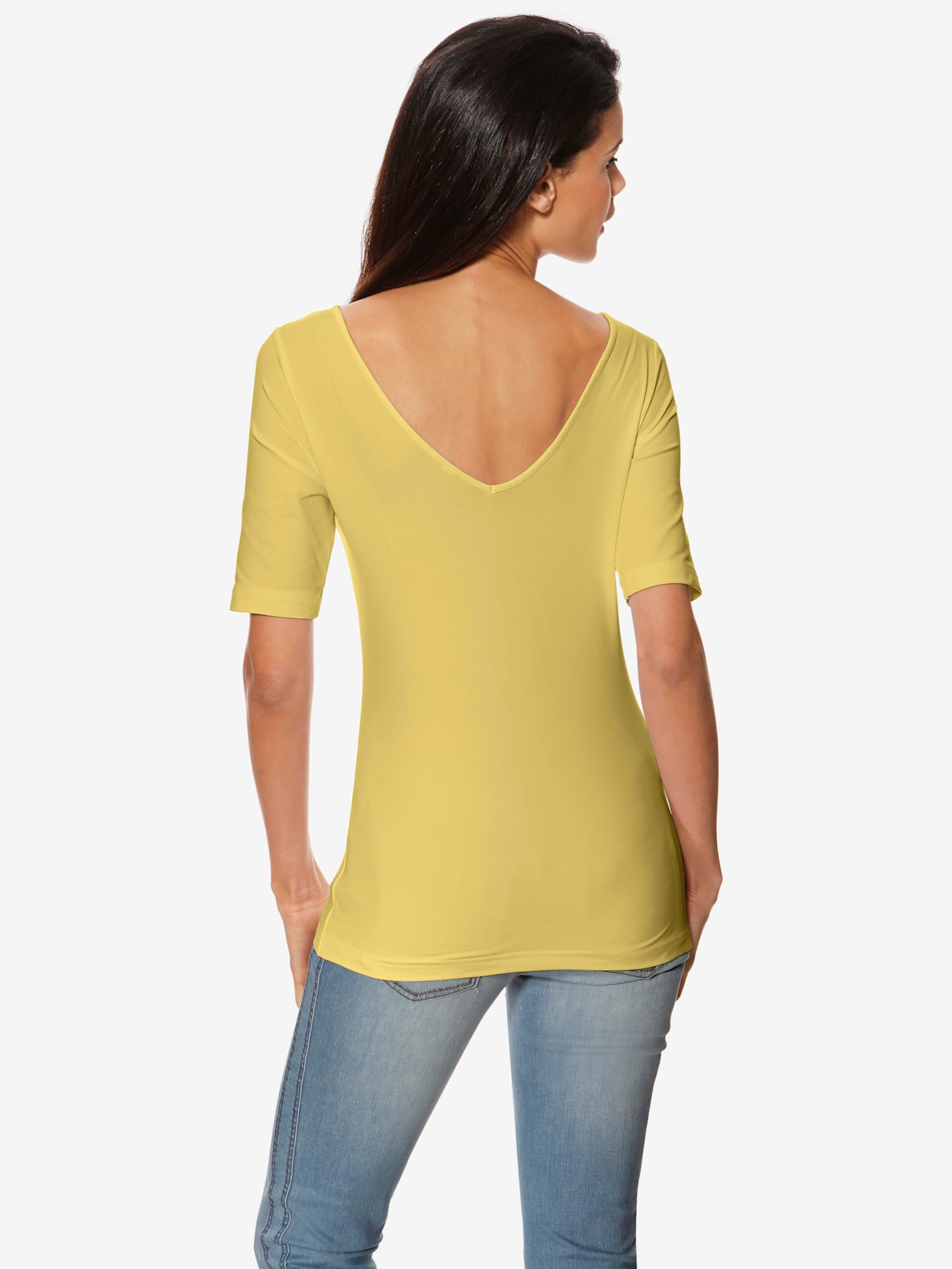 T-shirt encolure en u superbe, à porter seul ou associé