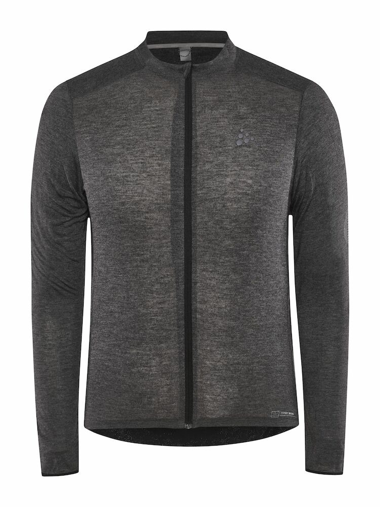 Craft Core Essence Wool LS Cykeltrøje Grå