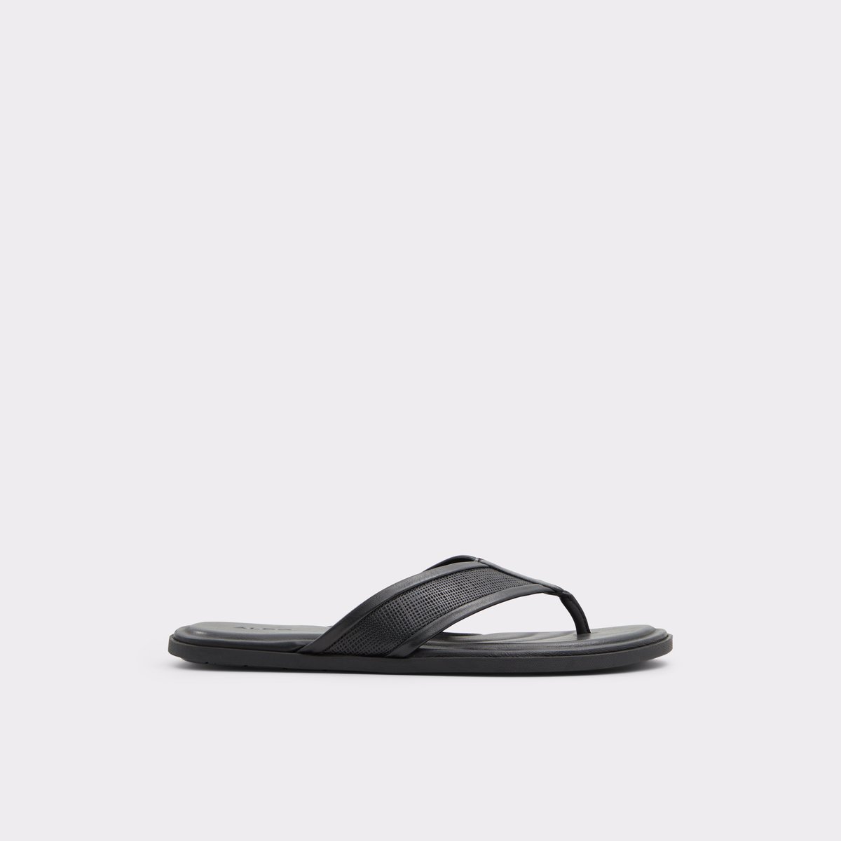 Jeric Black Men Flip flops