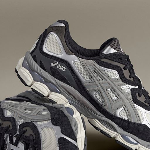 Asics GEL-NYC Sneakers, Ivory/ Clay Grey, 37.5