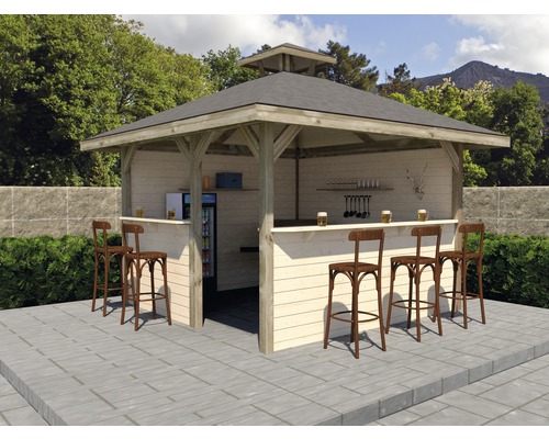 Pavilion weka Man Cave Leisure Hut 218 x 218 cm
