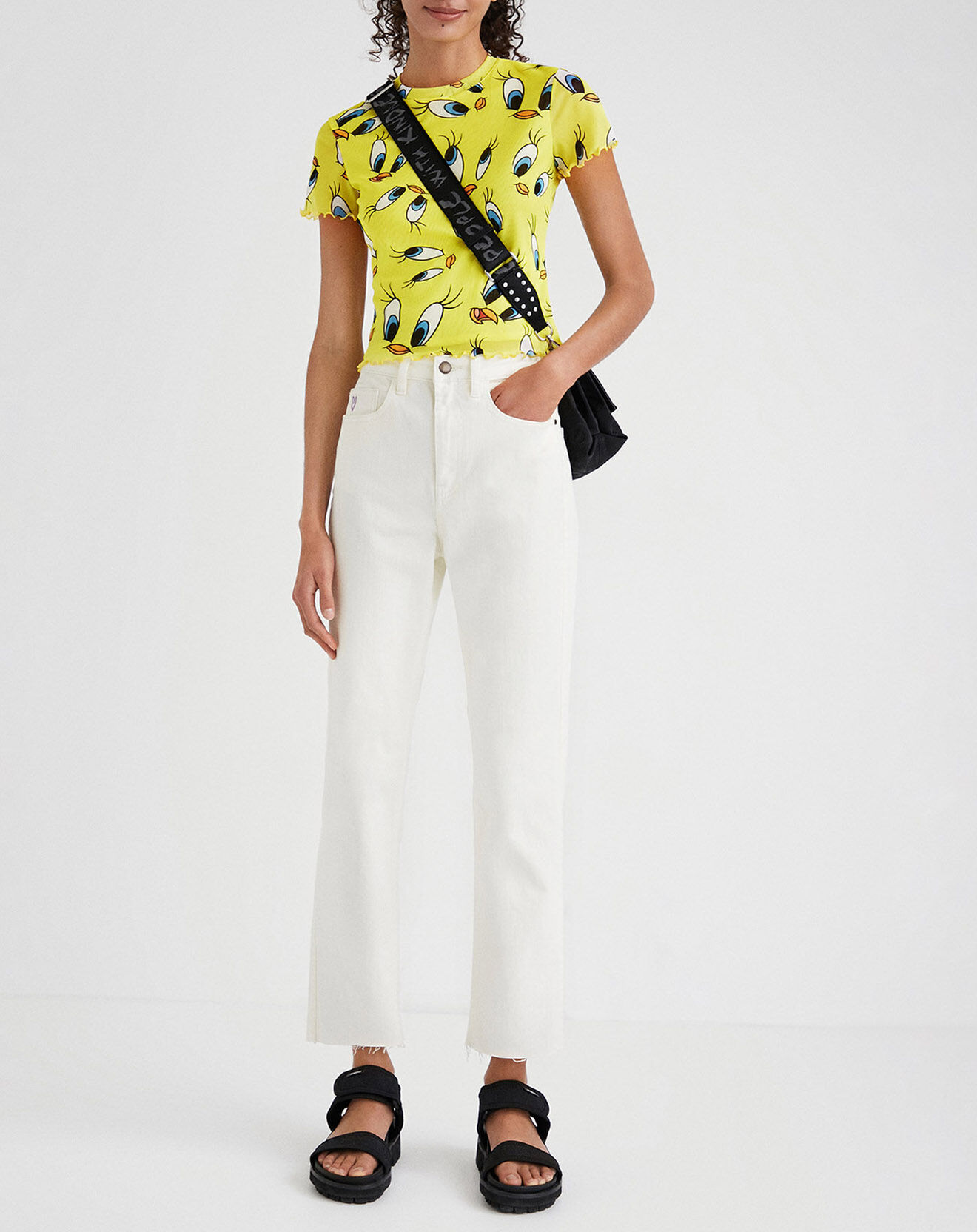 Desigual Top Berangere jaune