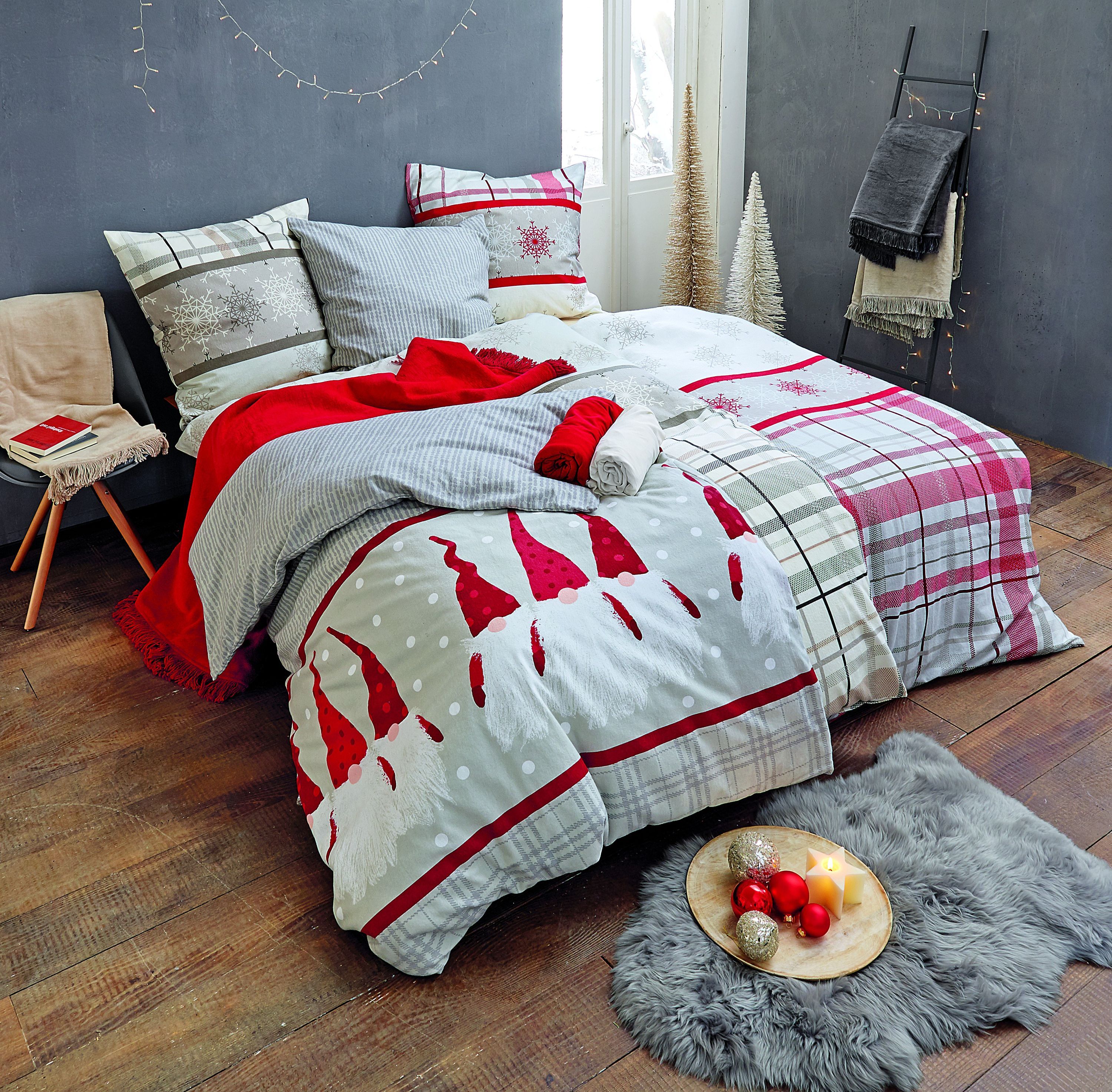 Plaid Fransen SAND
