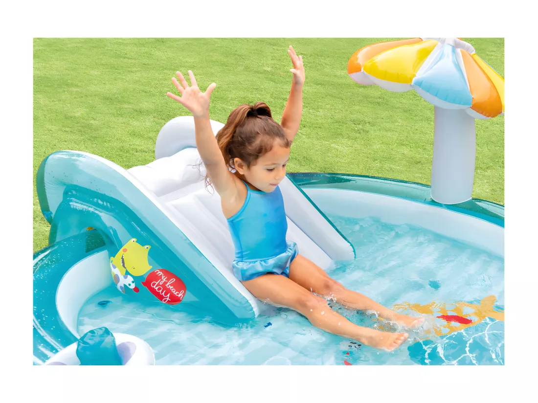 Aire de jeux gonflable Alligator - Intex