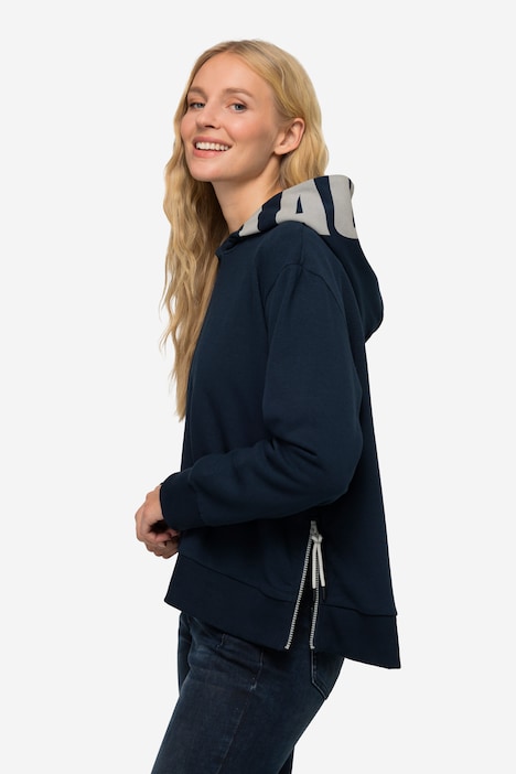 Hoodie, Kapuze mit Laurasøn-Schriftzug, Langarm
