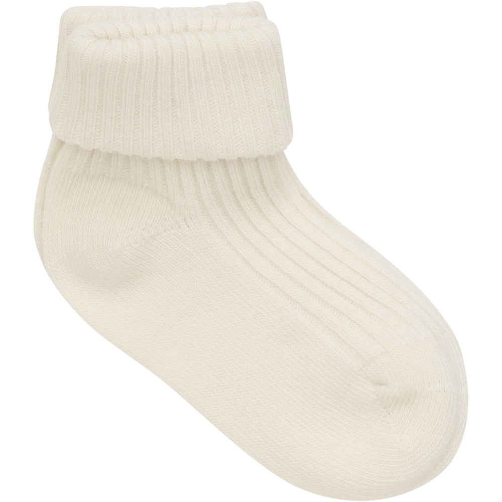Køb Minymo Light Taupe Baby Strømpe Rib 3-Pak