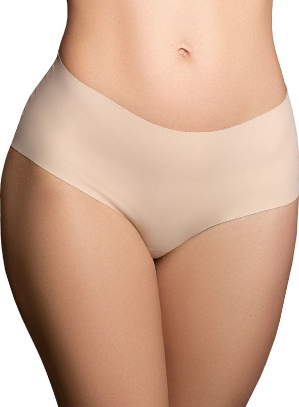 Bye Bra - Invisible High Brief - Nude en Zwart - Set van 2