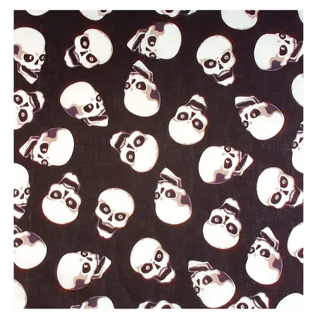 Widmann Kopftuch Totenkopf, 55 x 55 cm