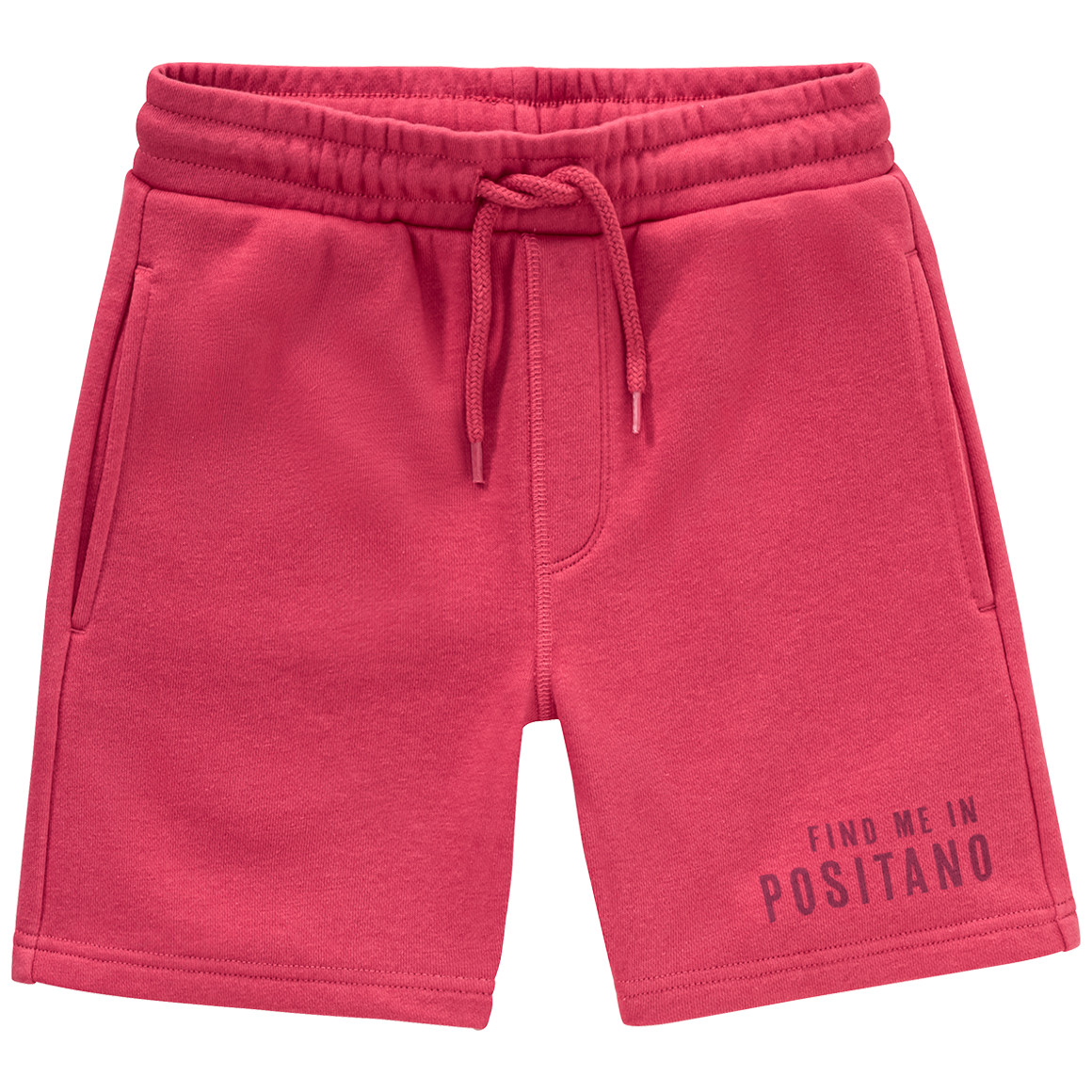Jonas Nielsen Jungen Joggingshorts mit Print pink