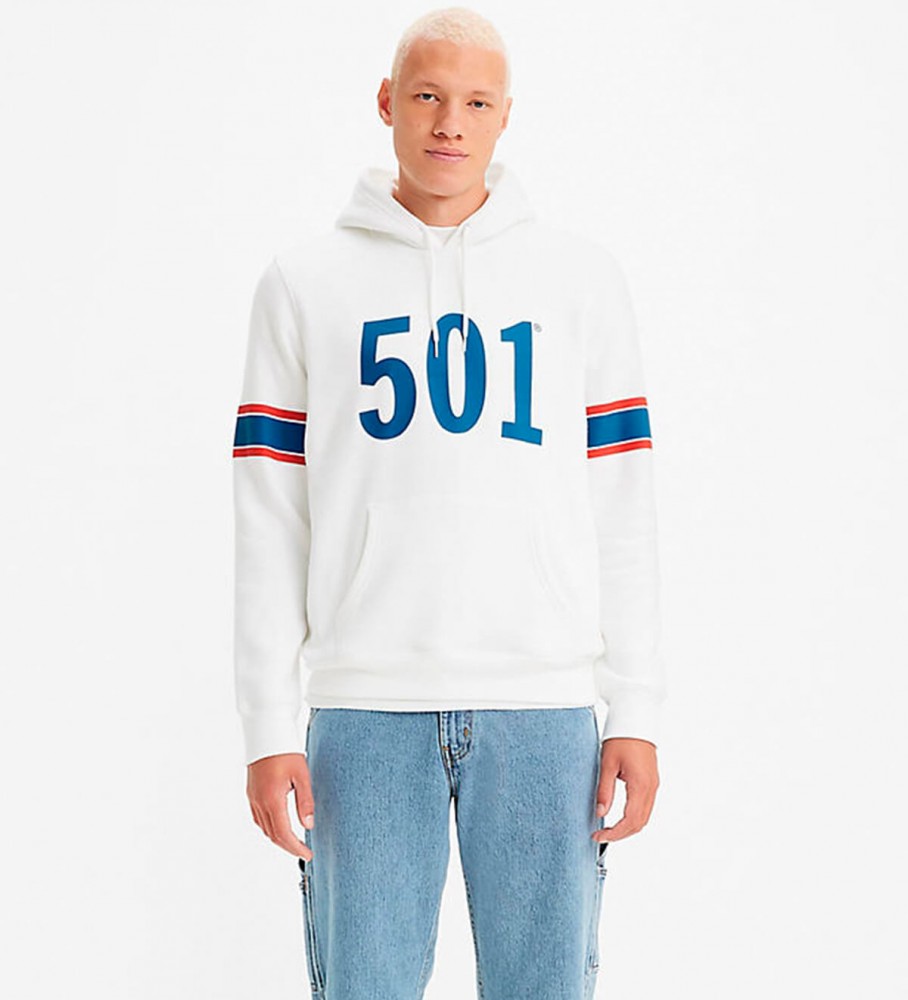 Moletom Levi's Standard Graphic Neutrals branco