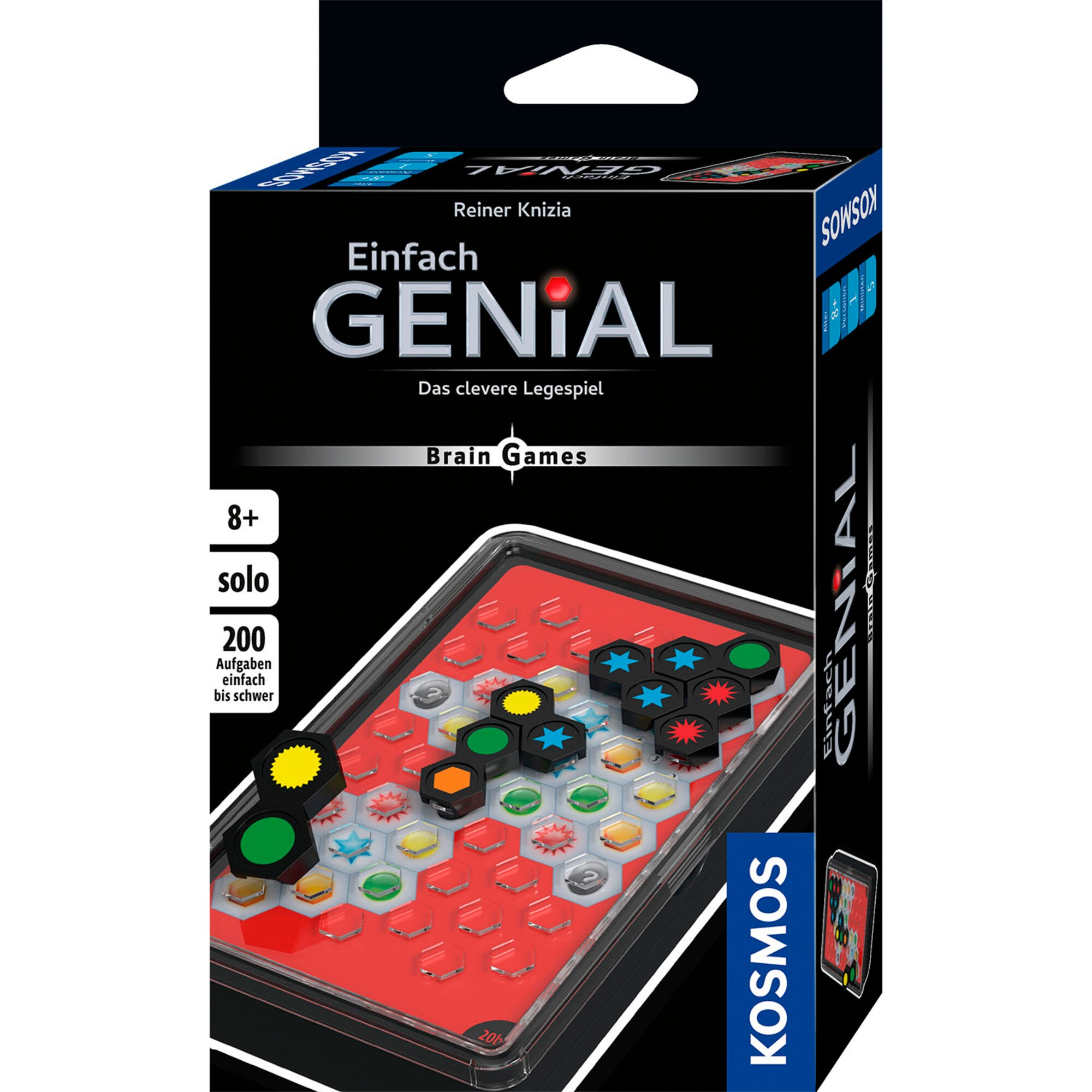 Kosmos Rätselspiel Einfach Genial Brain Games