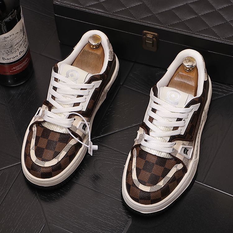 Mr Ozera - Tweekleurige sneakers