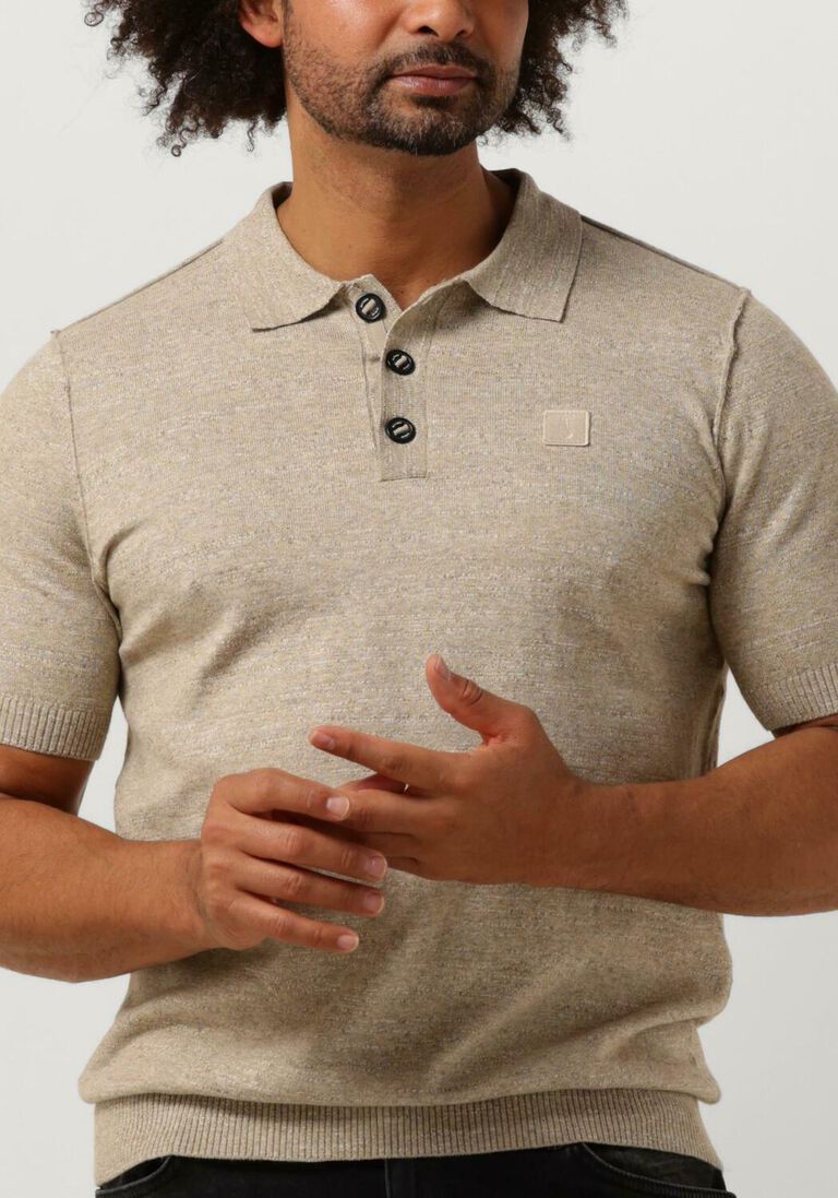 BUTCHER OF BLUE beige butcher of blue polo lt clifden polo