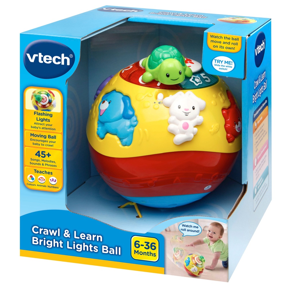 VTech Krabbel- und Lernball mit hellen Lichtern