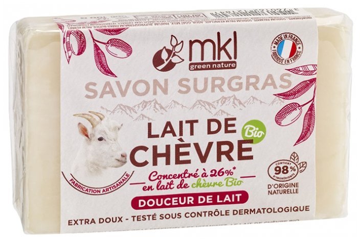 Lait de Chèvre Bio Savon Surgras Douceur de Lait 100 g