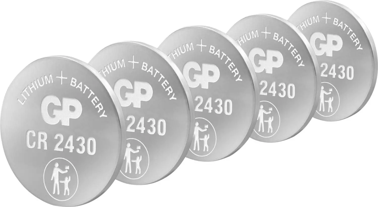 GP Lithium Knoopcel 3V (5st) - CR2430 - 0602430C5