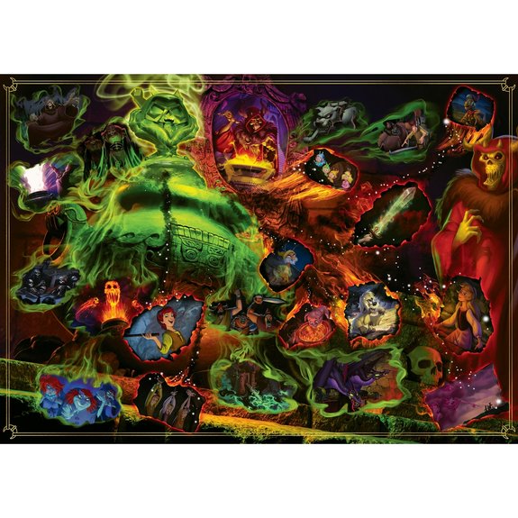 Puzzle 1000 pièces Ravensburger  Villainous - Seigneur des ténèbres