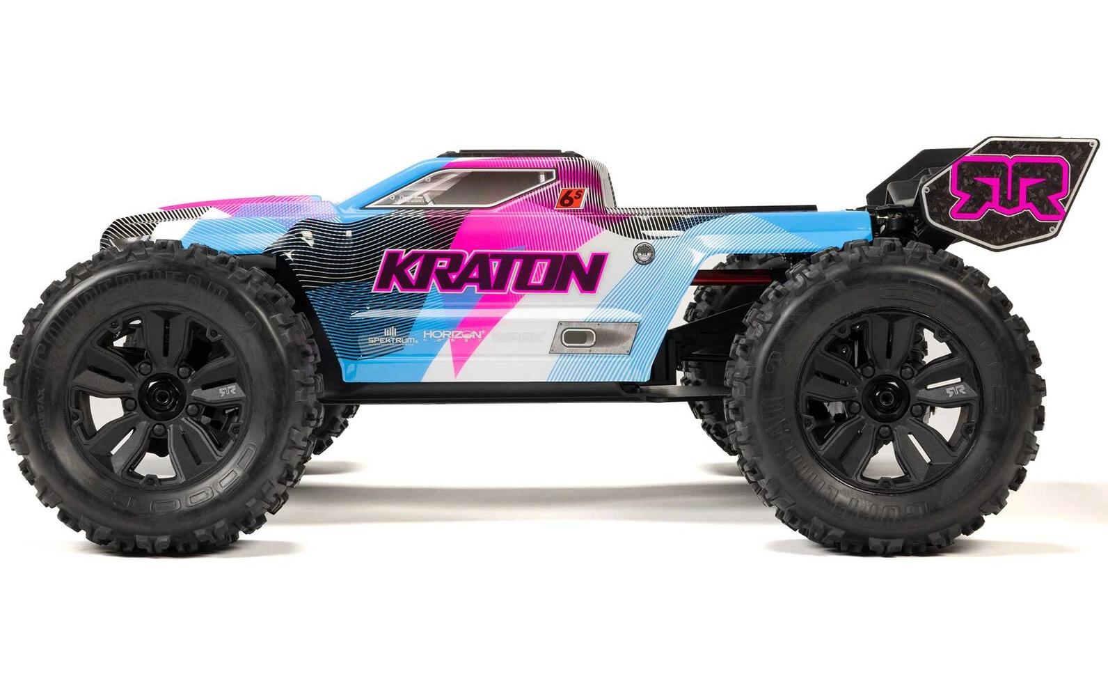 Monster Truck Kraton BLX6S, Blau/Pink ARTR, 1:8<br>Brushless Off-Road Truck