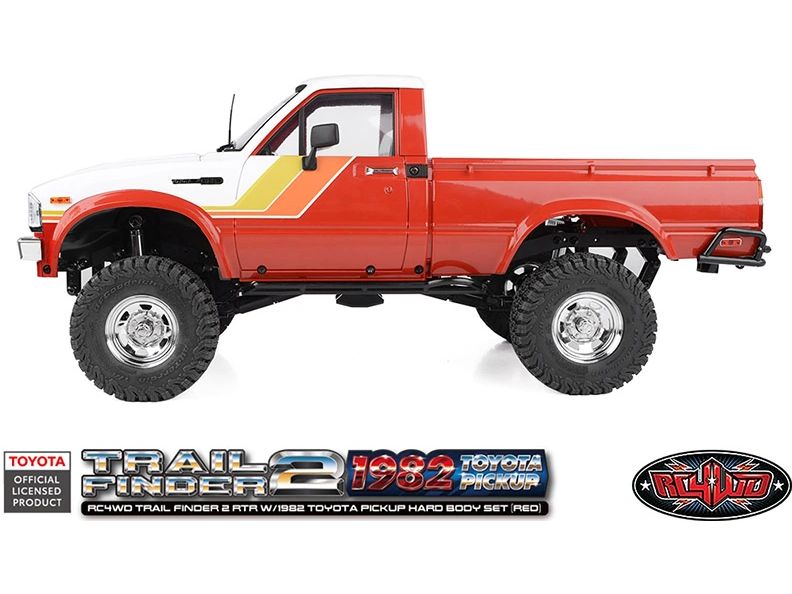 RC4WD Scale Crawler Trail Finder 2 1982 Toyota, RTR, 1:10, 1982 Toyota Pickup mit fester Karosserie