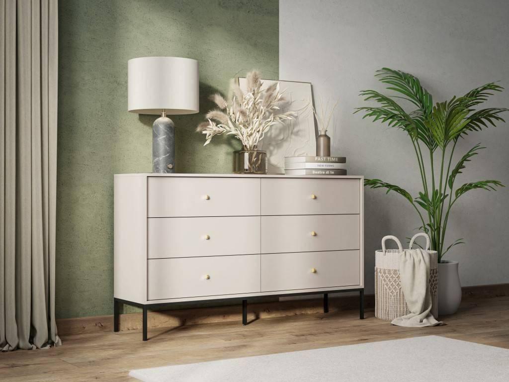 NADUVI Collection Dressoir Monique 6 lades