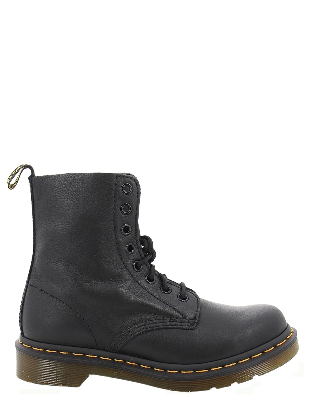 dr martens boots femme 1460 pascal cuir virginia noir