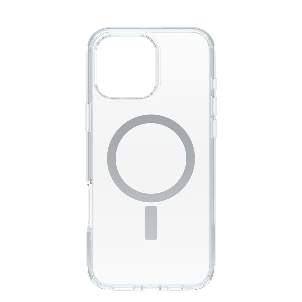 iPhone 16 Pro Max Outdoor Case Hülle mit MagSafe Symmetry Series Recycelter Kunststoff (77-96417) - Transparent