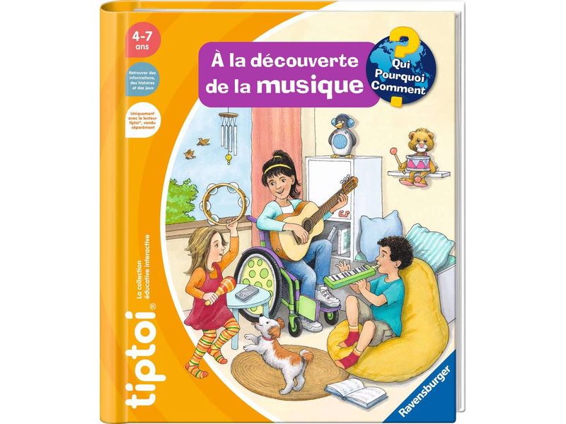tiptoi Lernbuch Découverte la musique -FR- Interaktives Lernspiel für Kinder