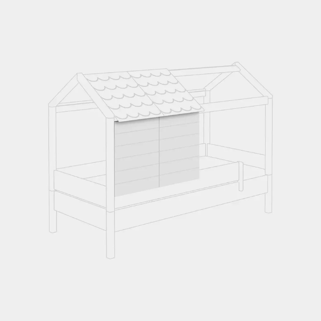 Wandpaneel Tiny House 2er Set