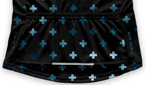 THE FURTHERMORE Damen-Kurzarmtrikot  blackblue  M