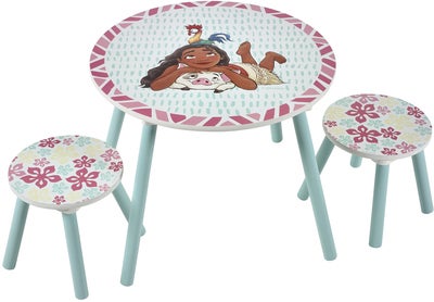 Disney Vaiana Bord og Stoler, Blå