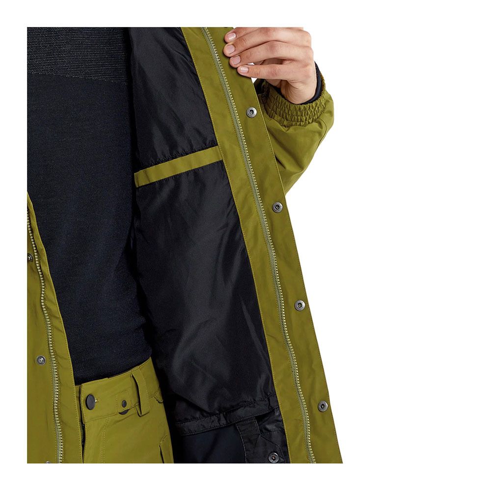 Volcom LONGO GORE-TEX - Veste ski Homme moss