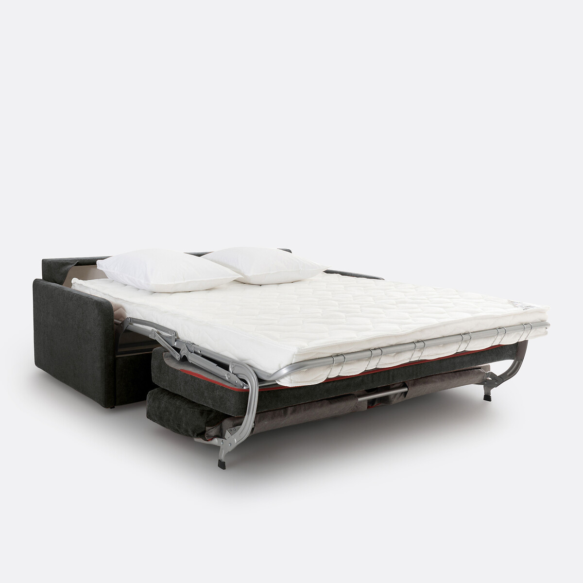 LA REDOUTE INTERIORS<br>Sofá-cama, tecido texturizado, espuma Marta