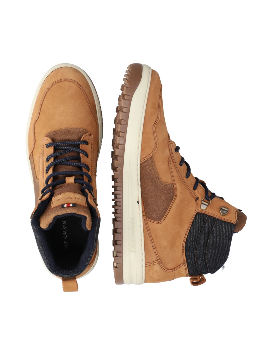 Nubukleder Sneaker Mid Cut
