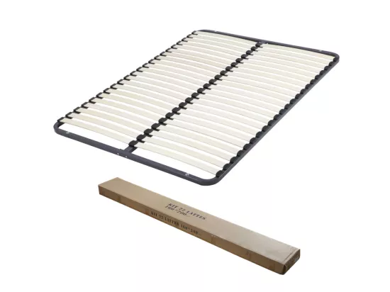 Sommier démontable 160x200 22 lattes - 44 lattes bois - Fabrication française