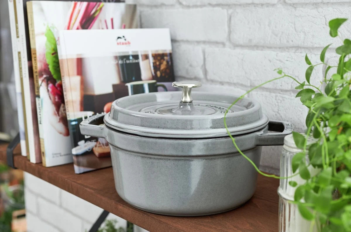 Staub braadpan La Cocotte Grafietgrijs