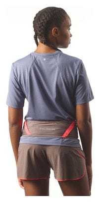 Ceinture Salomon Pulse Belt Gris/Rouge Unisexe