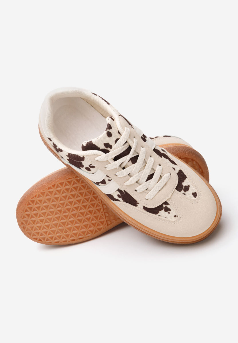 Baskets pour femme beige Ryta