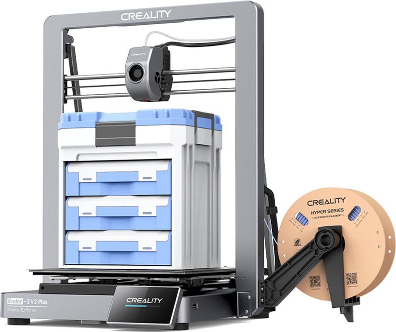 Creality - Ender 3 V3 Plus - 3D-printer - Zwart - FDM - Bouwvolume 300x300x330 mm