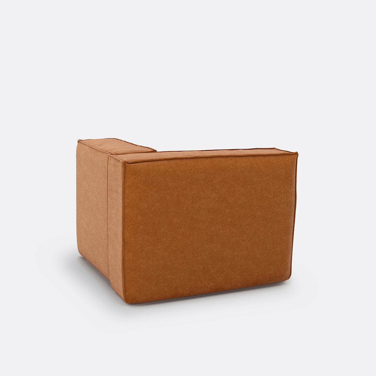 LA REDOUTE INTERIEURS<br>Sofá modular de canto em veludo texturizado, Seven