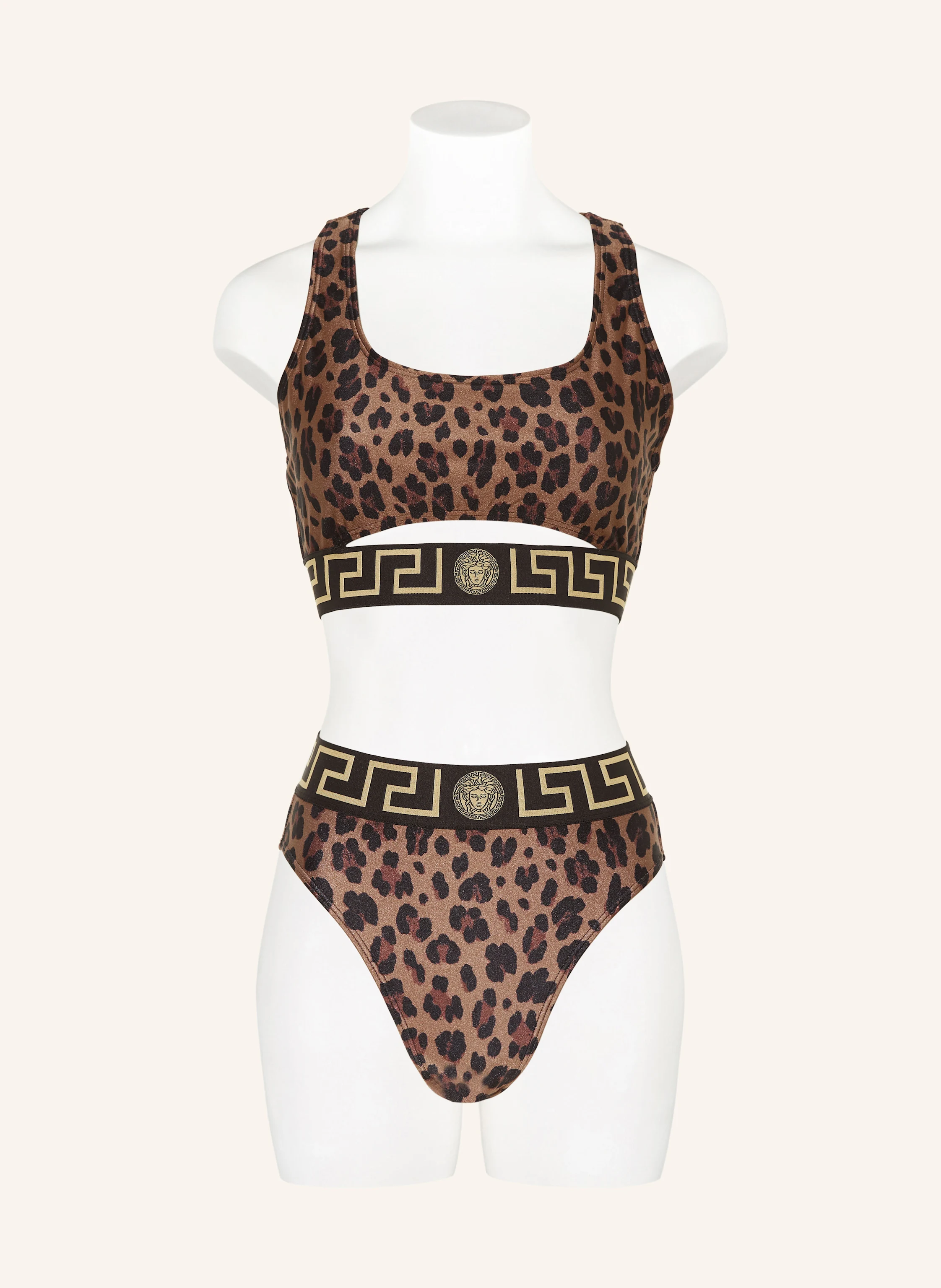 VERSACE Bustier-Bikini-Top