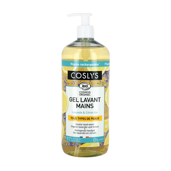 Coslys Gel Lavant Mains - Lavande-Citron 1 L