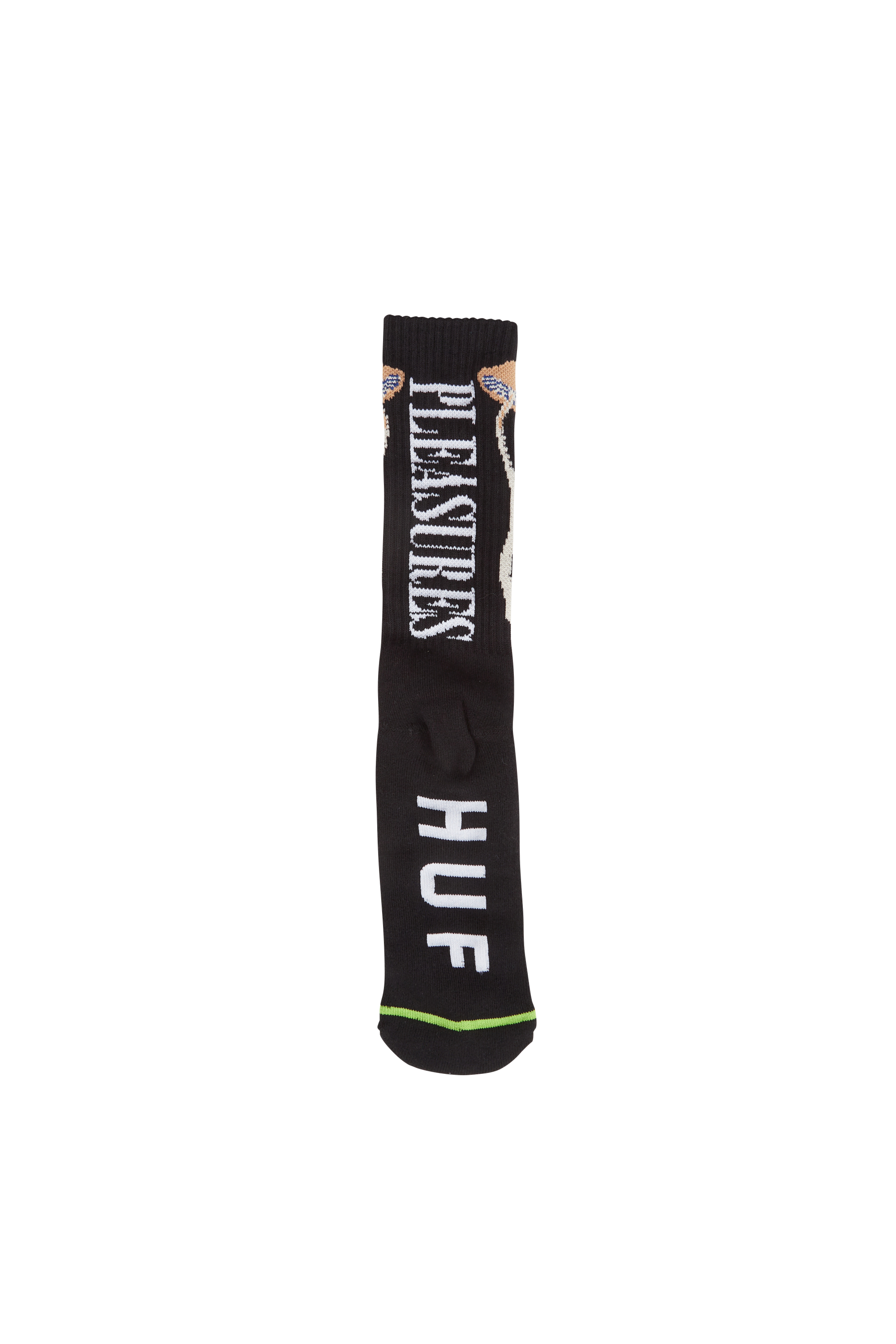 HUF Chaussettes SPORE Noir