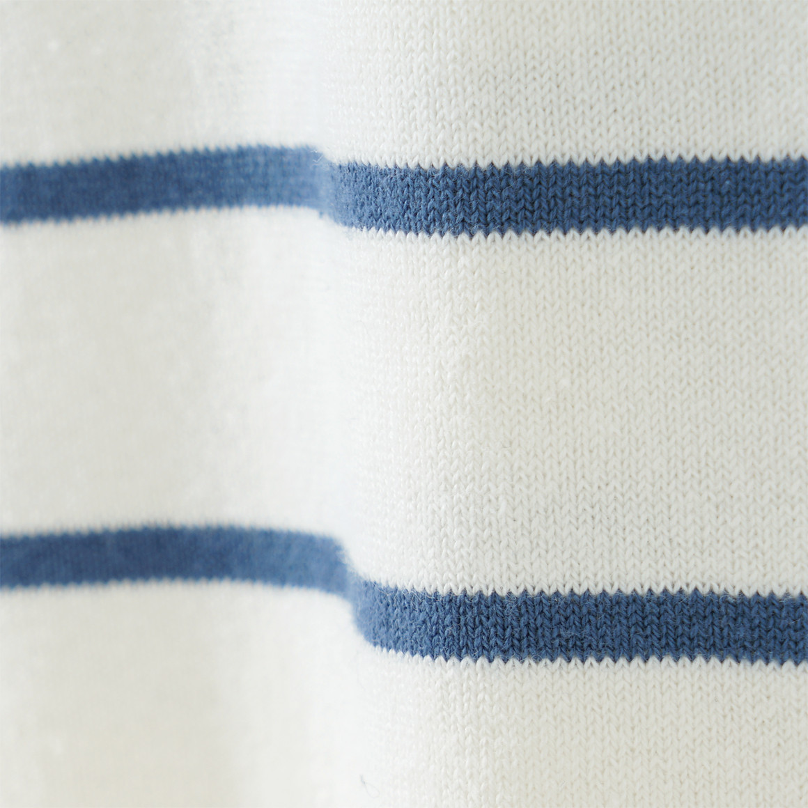 Yigga Jungen Strick-Poloshirt mit Streifen weiss / dunkelblau