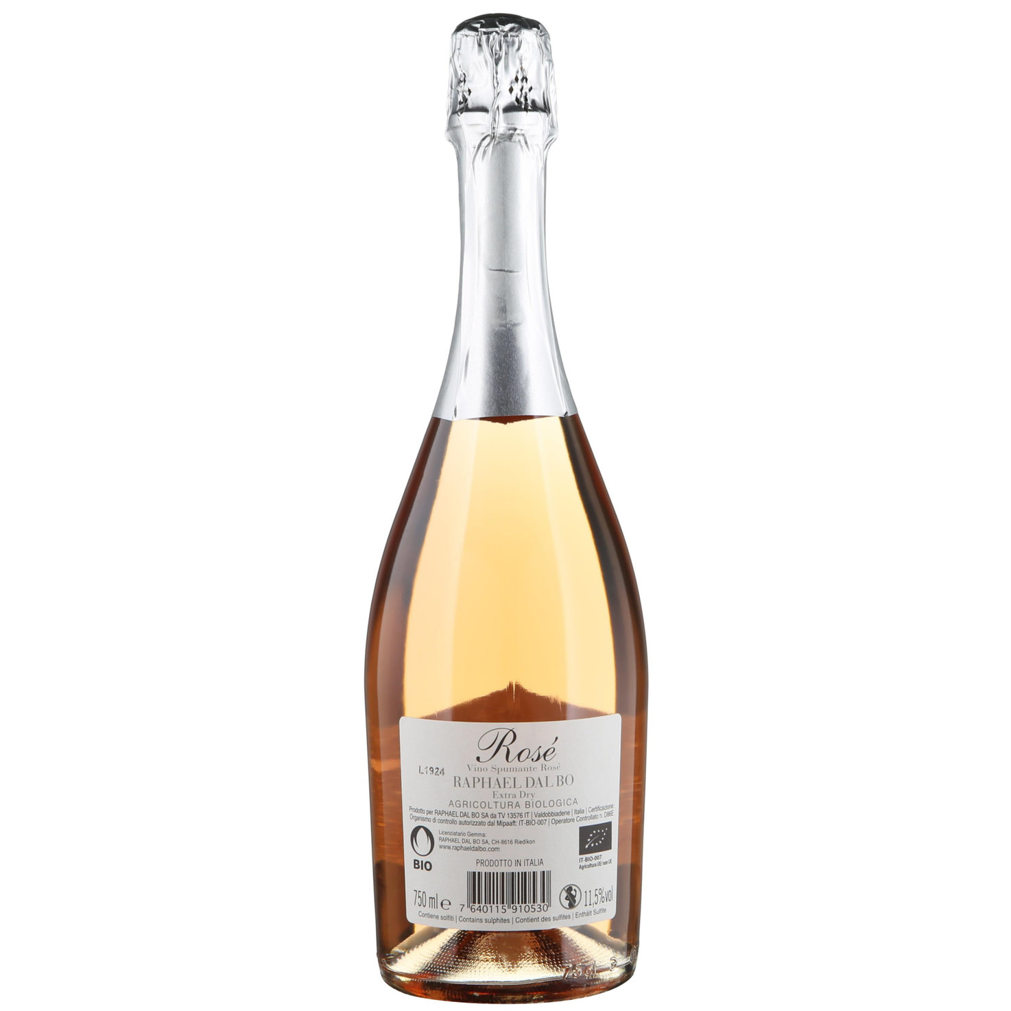 Naturaplan Bio Spumante Rosé Raphael Dal Bo -75cl