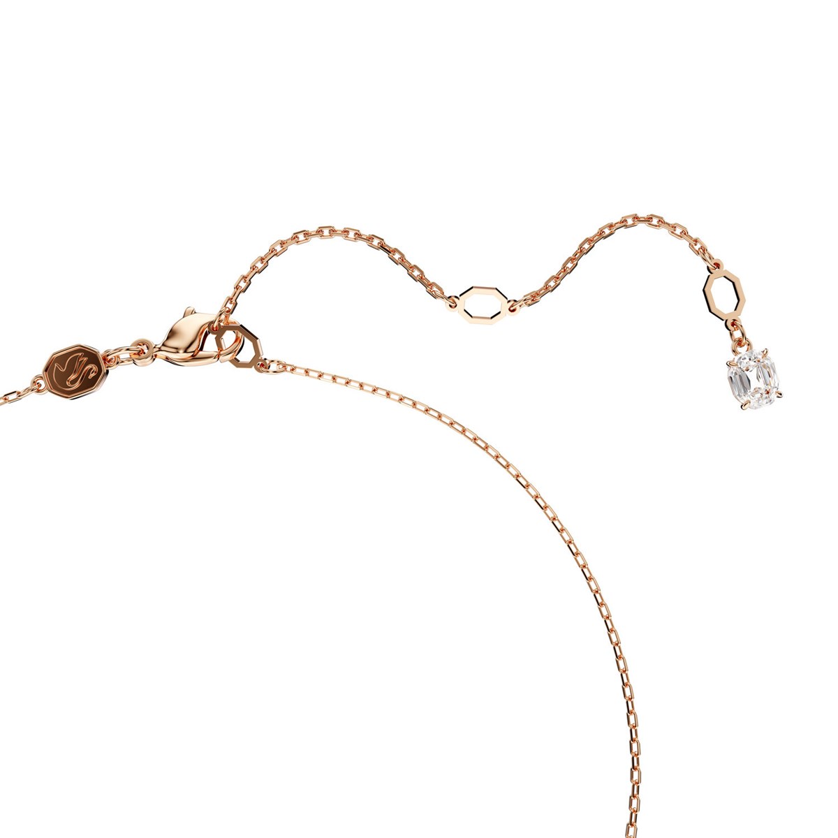 Collier Swarovski Hyperbola Infini rosé