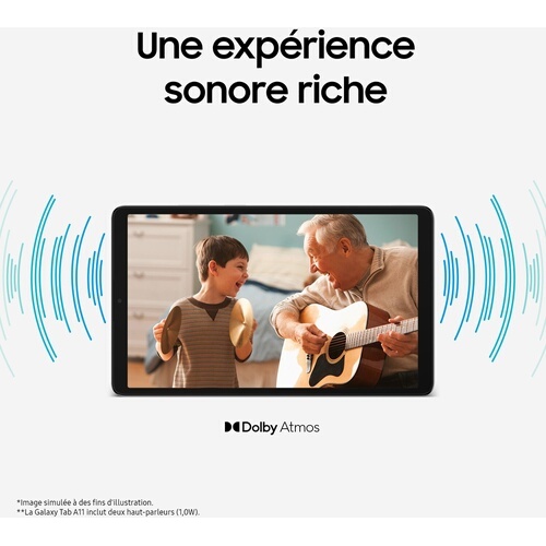 Tablette tactile Samsung Galaxy Tab A11 8Go_128Go Wifi SILVER