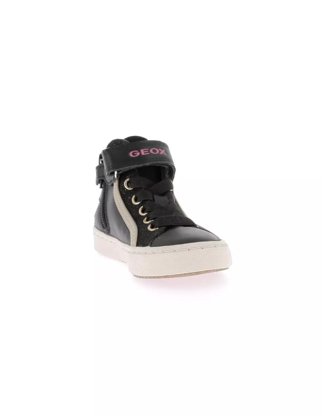 GEOX KALISPERA - Baskets BLACKDKPINK