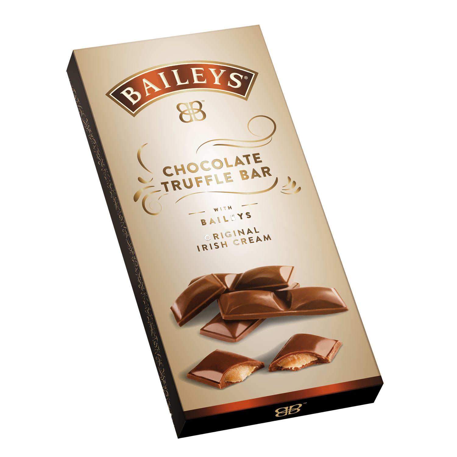 Tablette de chocolat fourrée au Baileys