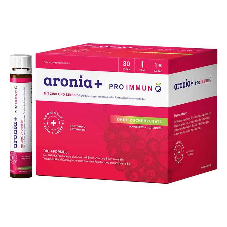 Aronia + Pro Immun Trinkampullen, 30X25 ml